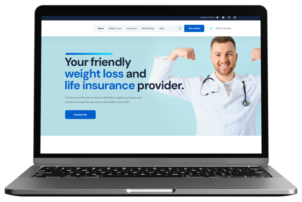 Software Solutions For All - Medical Weight Loss and Insurance Website